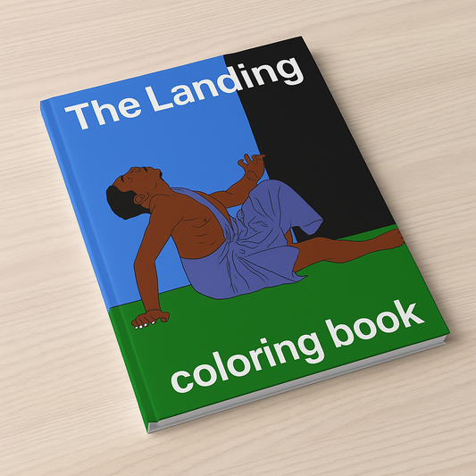 The Landing Coloring book