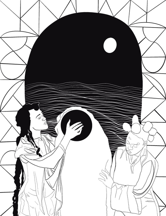 The Landing Coloring book